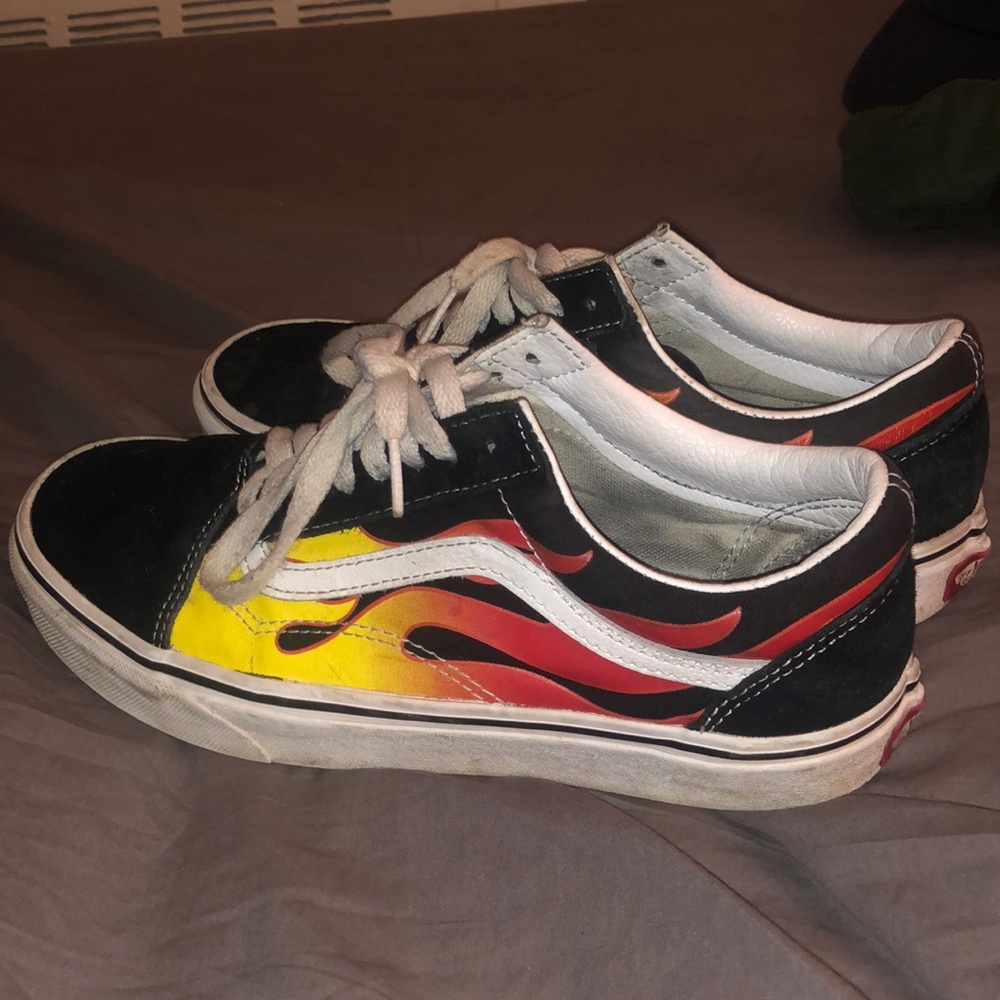 Flame Vans Size US 7 MEN
